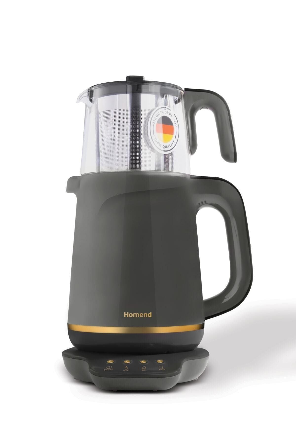 Royaltea 1762h Konuşan Çay Makinesi Antrasit