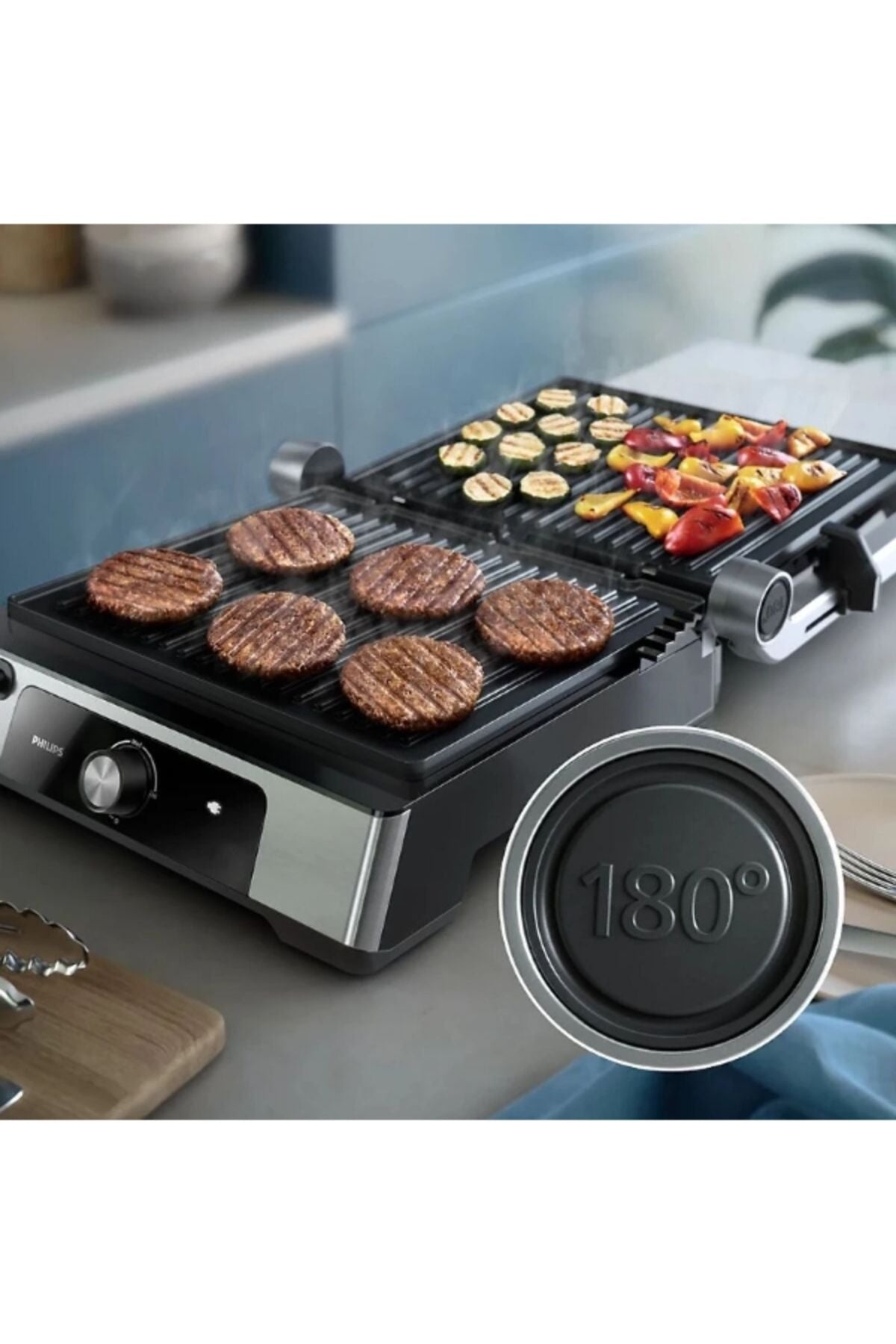 2200W 5000 Serisi Analog Temalar Izgarası HD6301/90