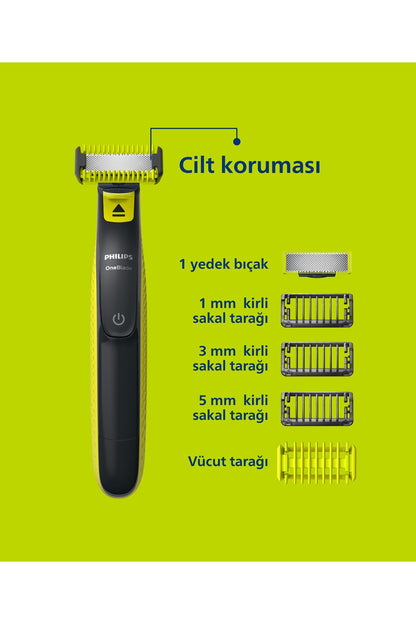 Philips Qp2824/10 Oneblade Yüz Ve Vücut Şekilendirici