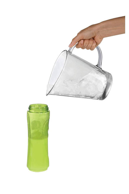 Mix&go Kişisel Smothie Blender, Kırmızı (300 W, 1 ADET 600 ML ŞİŞE VE 1 ADET 300 ML ŞİŞE)