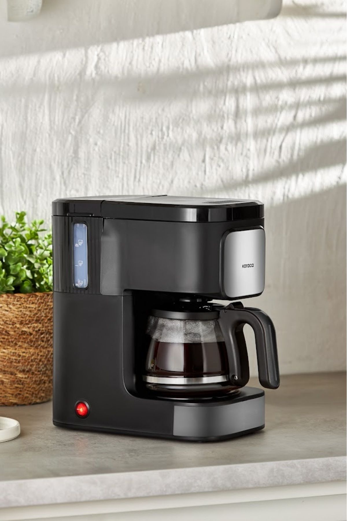 Just Coffee Aroma 2 in 1 Filtre Kahve ve Çay Demleme Makinesi Inox