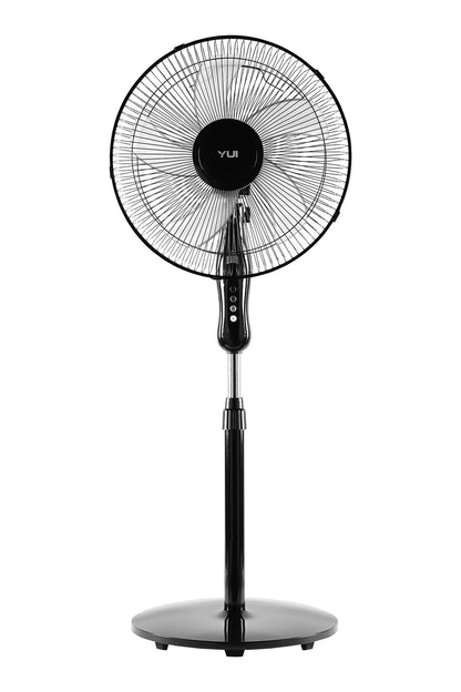 F29 Siyah 120 Cm 16 Inç 40w 3 Kademe 5 Pervane Döner Başlıklı Vantilatör