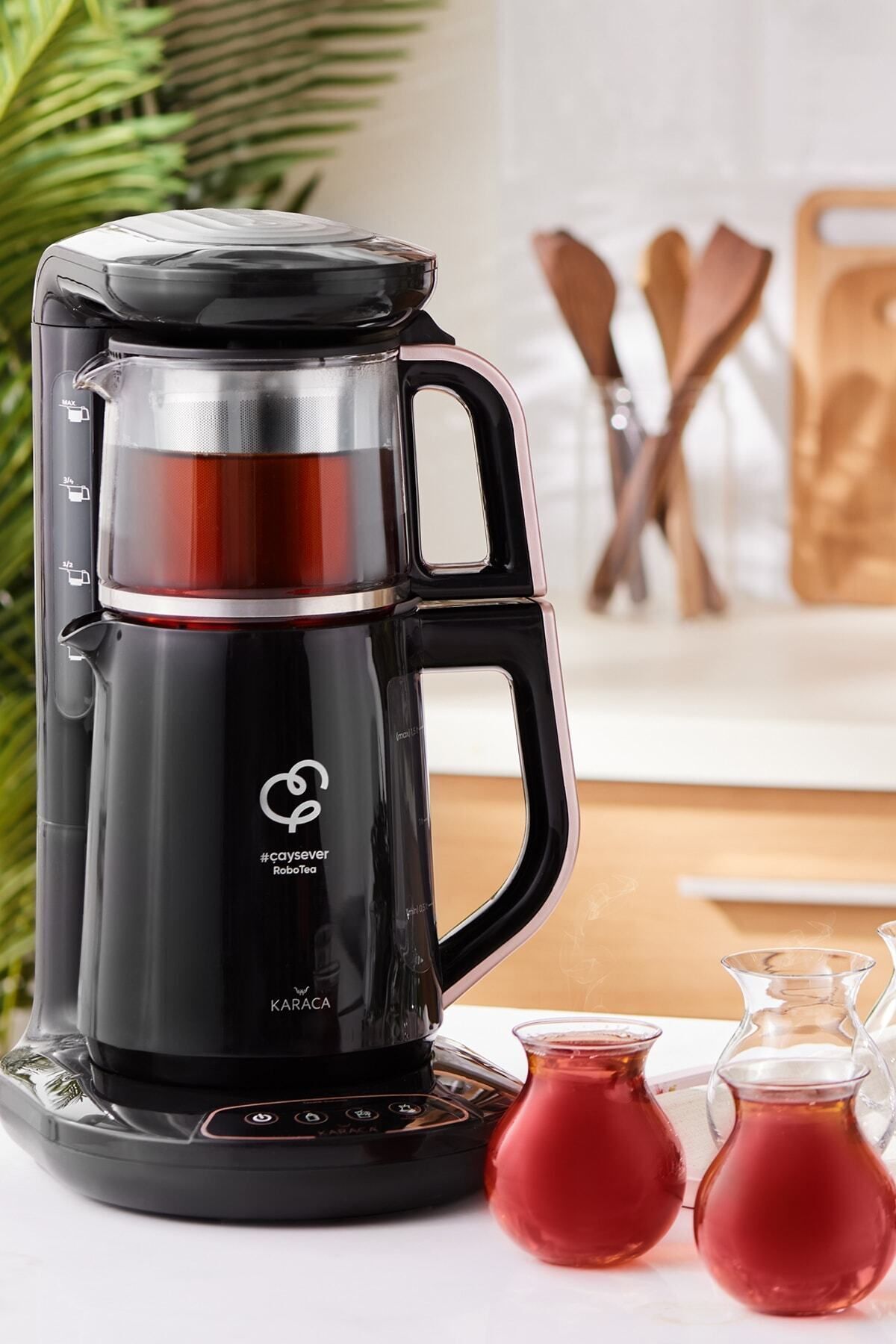 Çaysever Robotea Rosegold Çay Makinesi