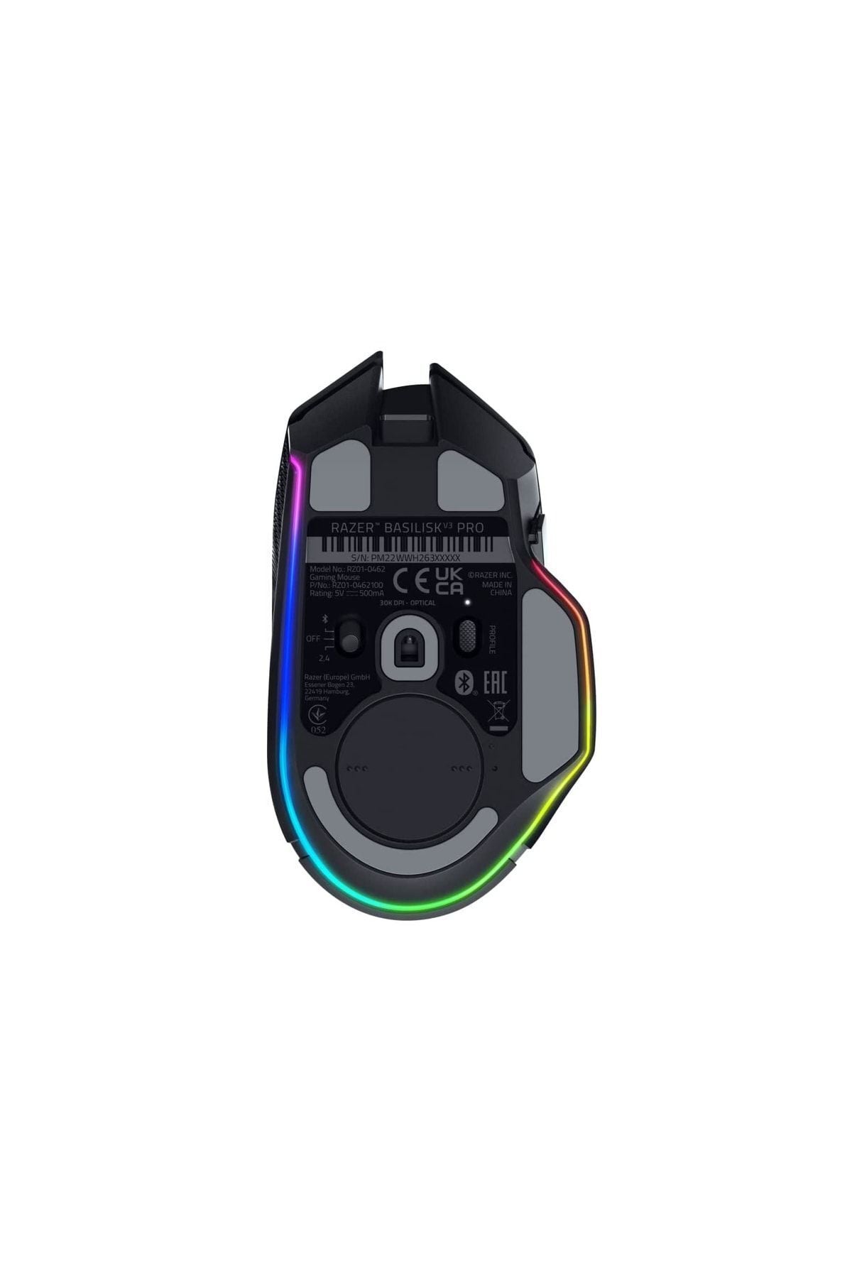 Basilisk V3 Pro Siyah Kablosuz Gaming Mouse Rz01-04620100-r3g1