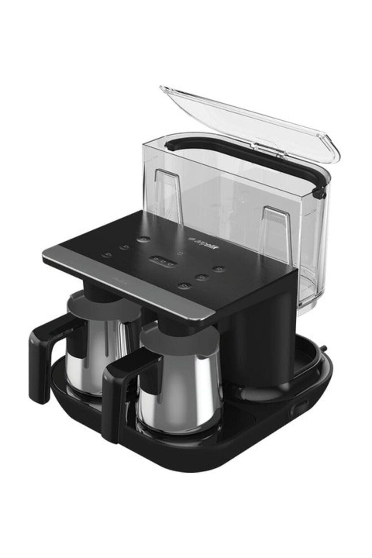 Arçelik Tkm 9961 S Siyah Çelik Ikili Türk Kahve Makinesi
