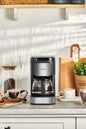 Just Coffee Aroma 2 in 1 Filtre Kahve ve Çay Demleme Makinesi Inox