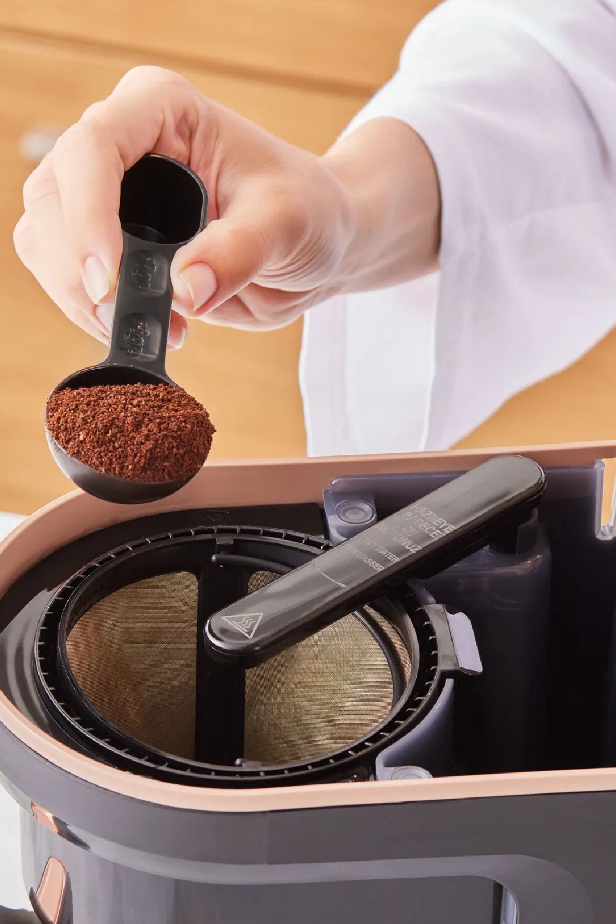 Hatır Plus Mod 5 In 1 Konuşan Kahve Ve Çay Makinesi Rosie Brown