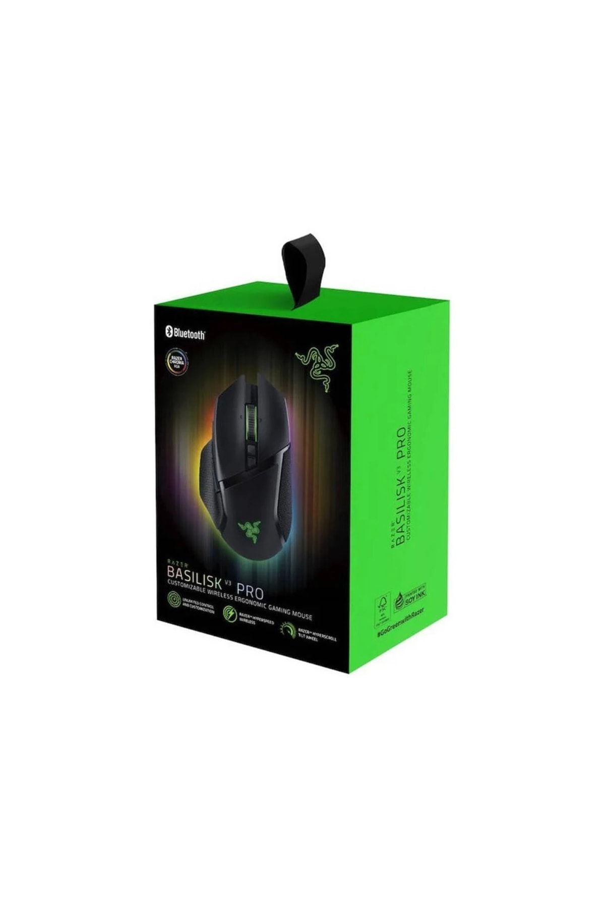 Basilisk V3 Pro Siyah Kablosuz Gaming Mouse Rz01-04620100-r3g1