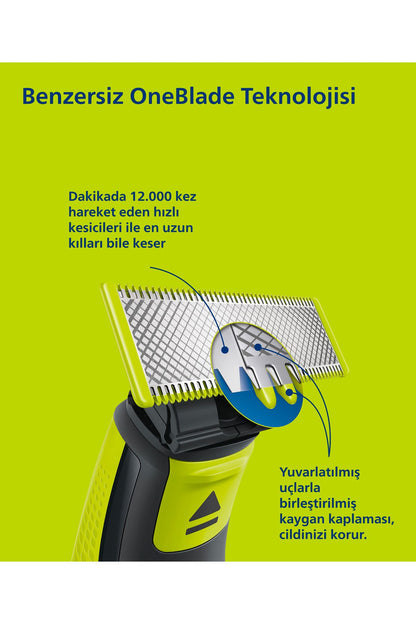 Philips Qp2824/10 Oneblade Yüz Ve Vücut Şekilendirici