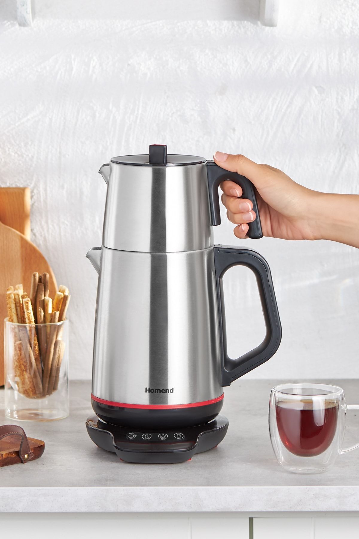 Royaltea 1709h Dokunmatik Konuşan Çay&mama Makinesi