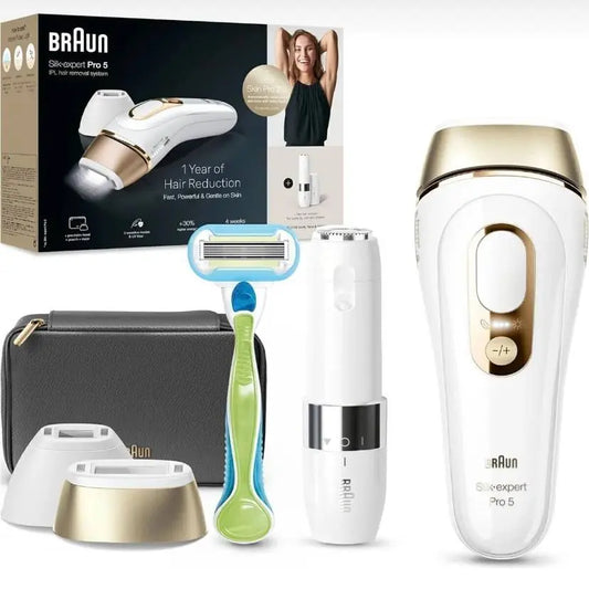 Braun Silk Expert Pro 5 IPL Lazer Epilasyon Cihazı(İthalatçı Garantili)