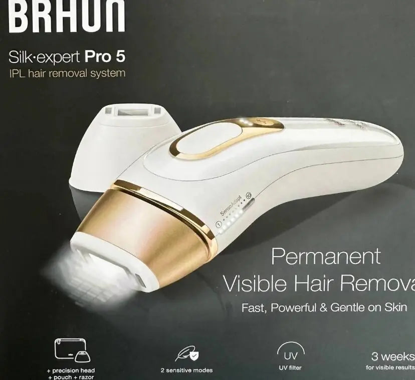 Braun Silk Expert Pro 5 IPL Lazer Epilasyon Cihazı(İthalatçı Garantili)