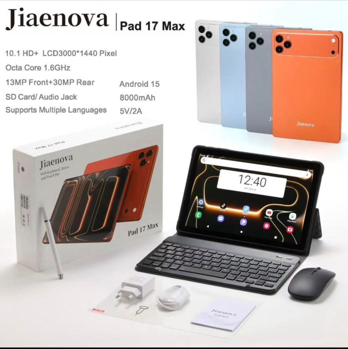 JİAENOVA Pad 17 Max Tablet 1TB