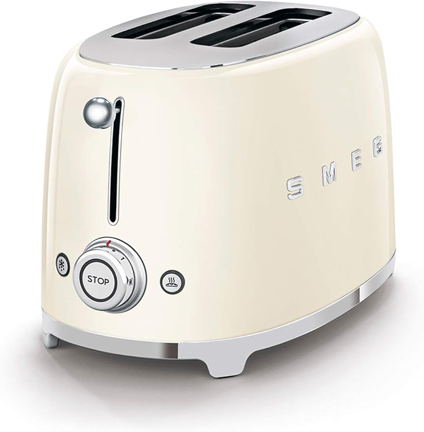 SMEG Retro 2x2 Slot Ekmek Kızartma Makinesi (İthalatçı Garantili)
