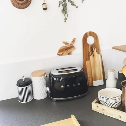 SMEG Retro 2x2 Slot Ekmek Kızartma Makinesi (İthalatçı Garantili)